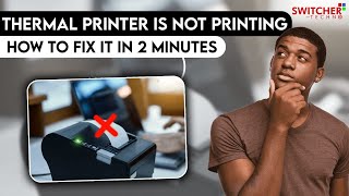 Thermal Printer Not Printing? Fix in Minutes | Easy Solution for Receipt Printers