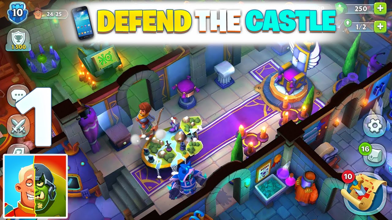 🆕 Broyalty: Defend Your Castle Mobile Game Gameplay Trailer Android, iOS New Game #1 | Max Level