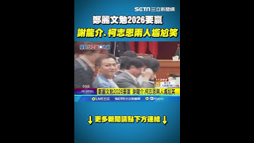 鄭麗文勉2026要贏 謝龍介.柯志恩兩人尷尬笑｜三立新聞網 SETN.com