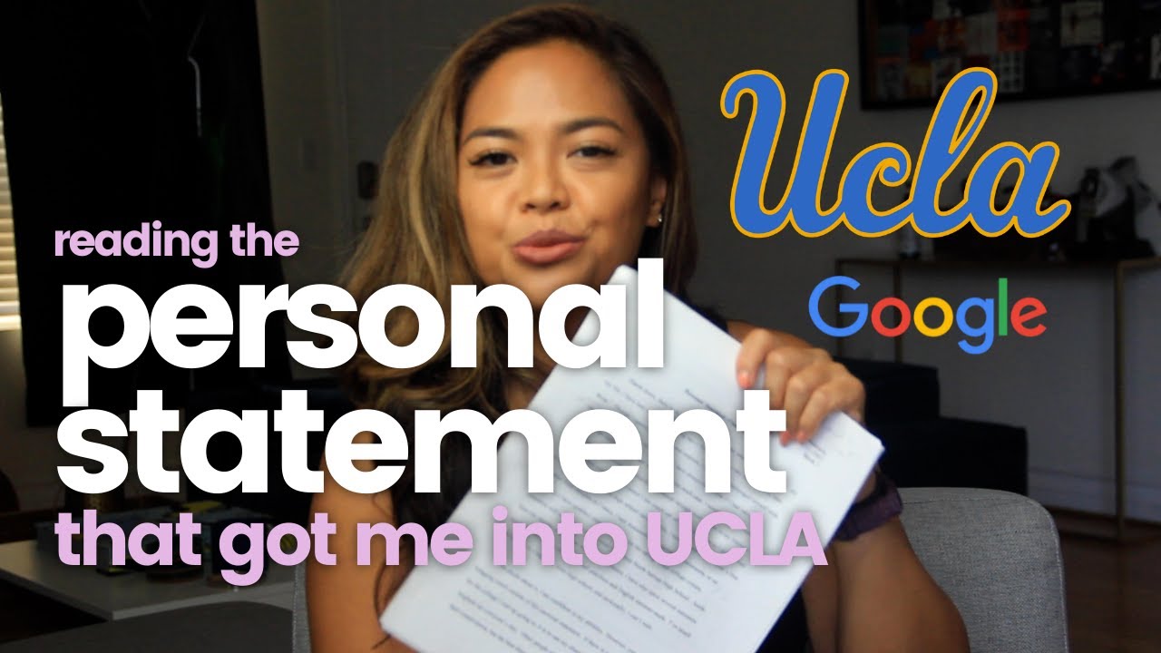 personal statement examples ucla