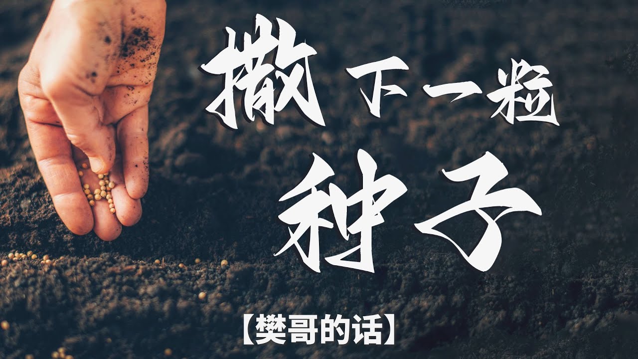 撒下一粒种子|| 樊哥的话 || 爱修基督教会 - YouTube