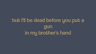 Miniatura de "Brother's Song (Untitled 3) -  Brand New (lyrics)"