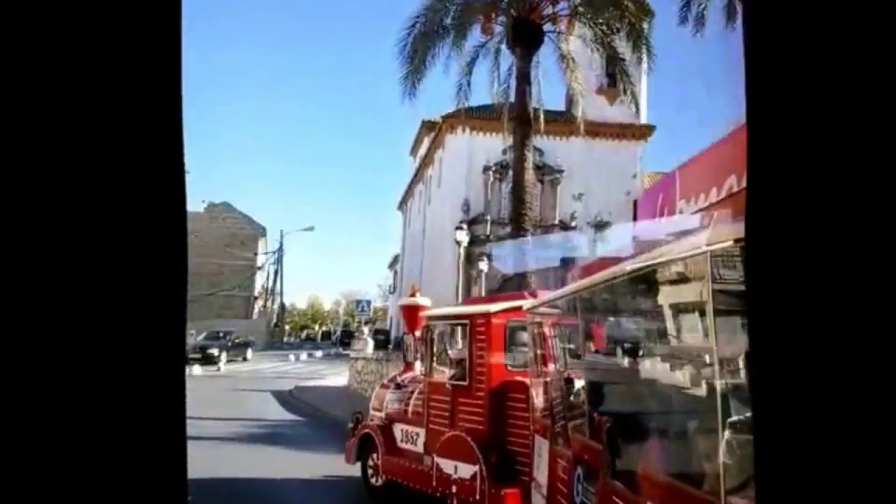 PASEO EN TRENECITO POR LUCENA ( CÓRDOBA ) ESPAÑA  6 12 2013