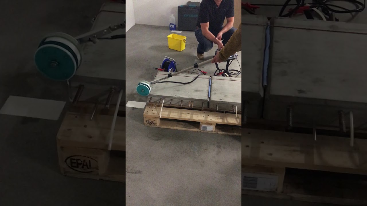 One wheel electrod by Profometer Corrosion demo