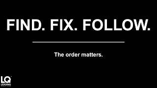 Find. Fix. Follow. — The Three-Step Guide for Salon Owners
