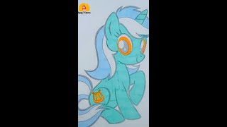 COLORING MY LITTLE PONY | How to Coloring Human Little Pony | MLP | LYRA JACK