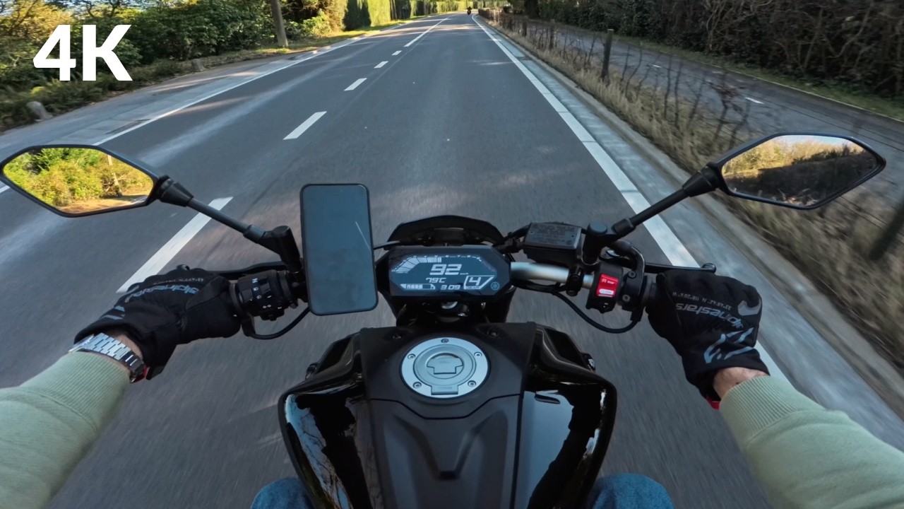 [4K] WE TOOK OUR BIKES INTO THE FOREST… MT-07 & TRACER 9 | PURE SOUND