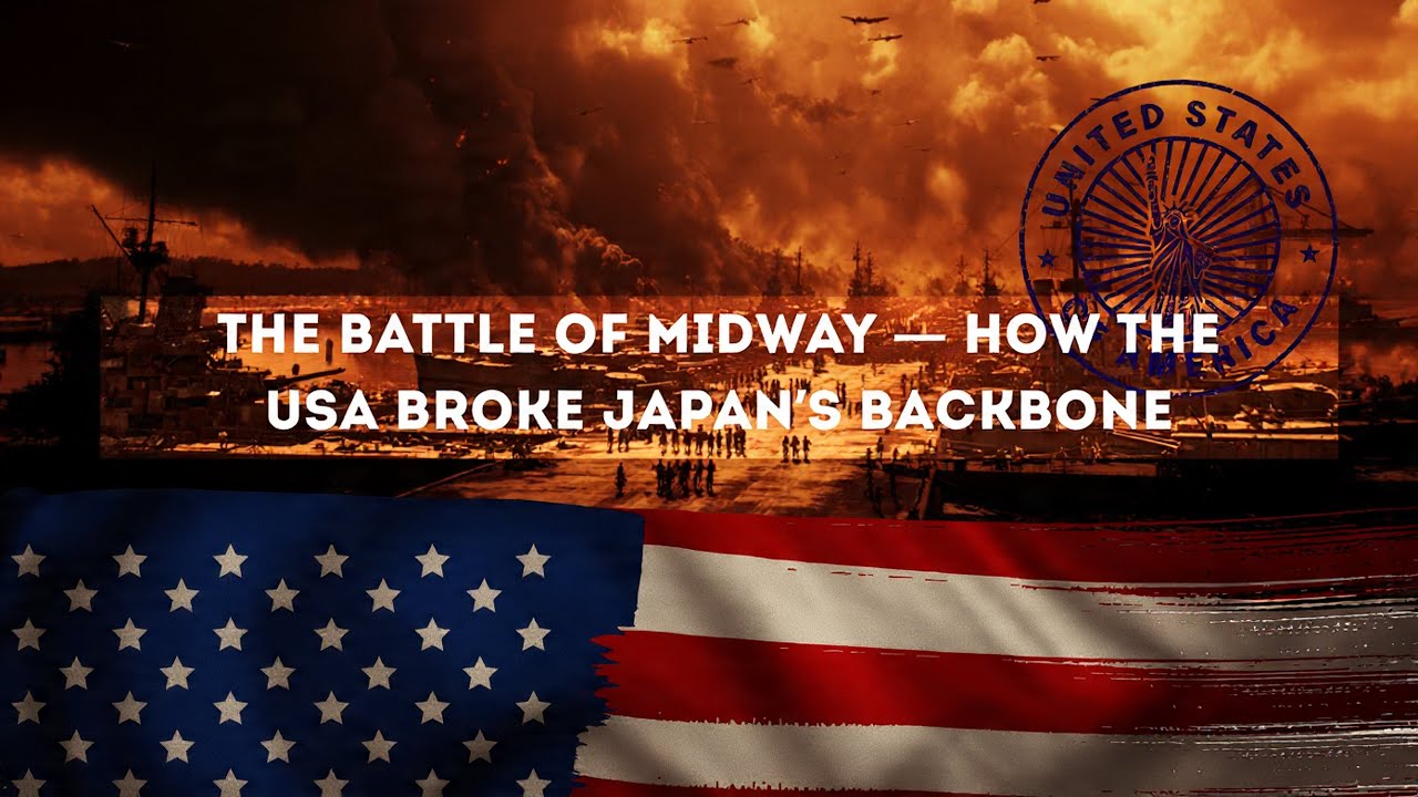 The Battle of Midway — How the USA Broke Japan’s Backbone 