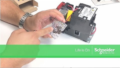 Installing 9999SX8 Auxiliary Contact Kit in NEMA 1 Type S Starters | Schneider Electric Support