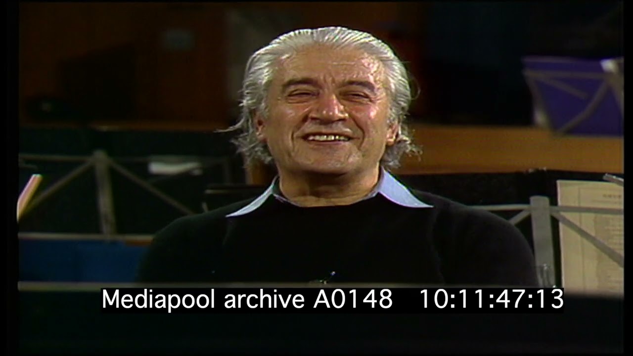 Sergiu Celibidache Dirigent Dirigentenkurs 1977