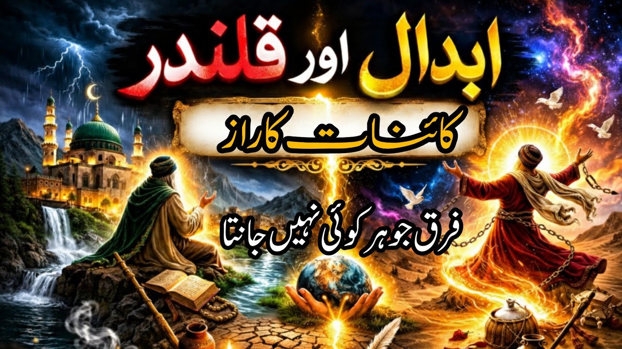 Abdal Aur Qalandar | Allah Ne Kin Logon Ko Kainat Ka Ikhtiyar Diya Hai?