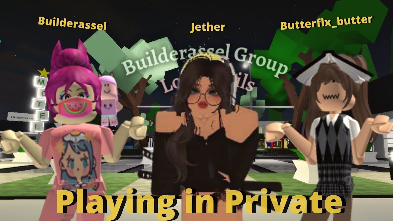 Roblox Brookhaven RP Playing in Private Server 🔏 Experience YouTube