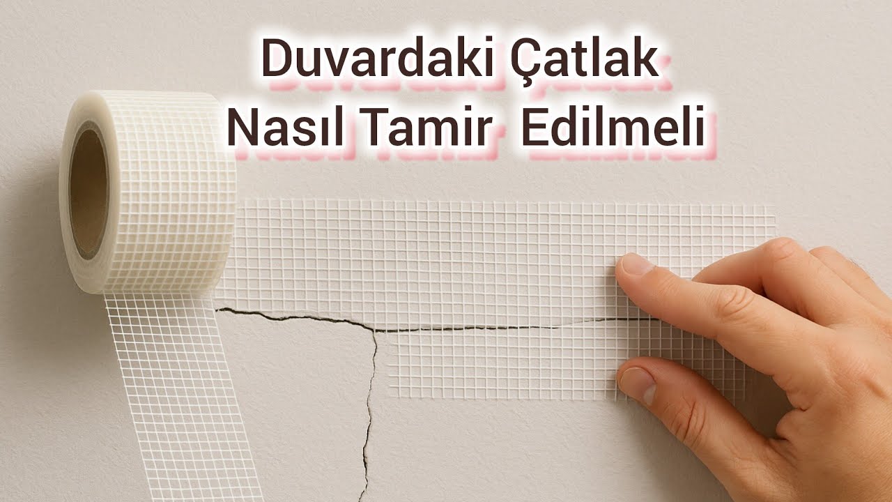 Duvardaki Çatlak Nasıl Tamir Edilir? 