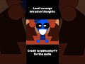 Least Average Intrusive Thoughts Animation @ShumbyYT #animation #fall #autumn #comedy