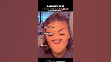 Ranking Best Face Puzzle Filters