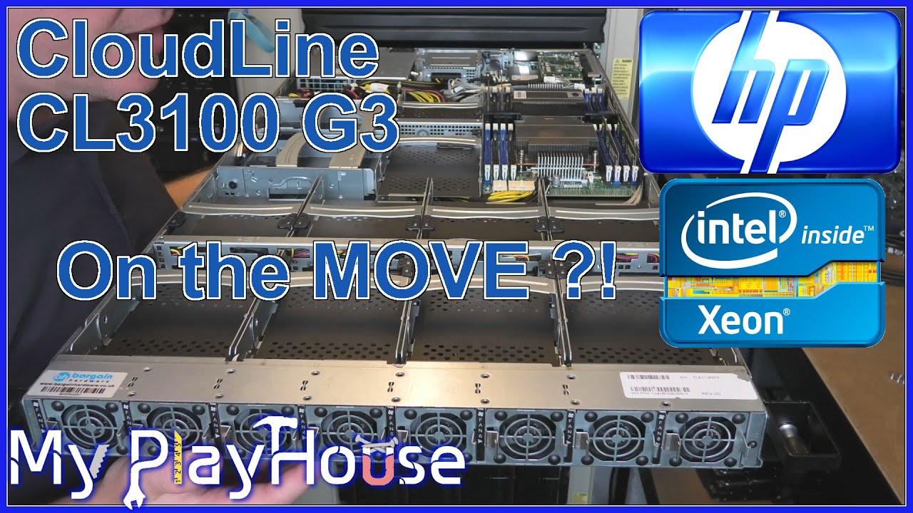 HP CL3100 G3 CloudLine Server going back to Work - 1301