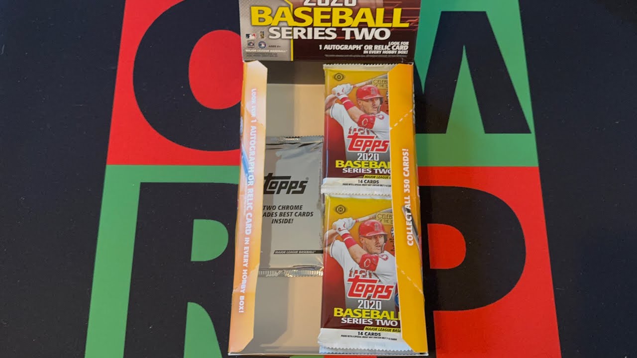 Хобби-бокс Topps Series 2 MLB 2020, часть 3! ⚾