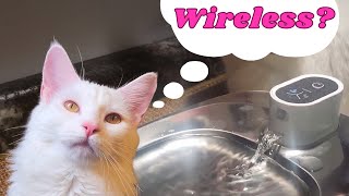 APETDOLA Wireless Cat Fountain: Say Goodbye to Tangled Wires!