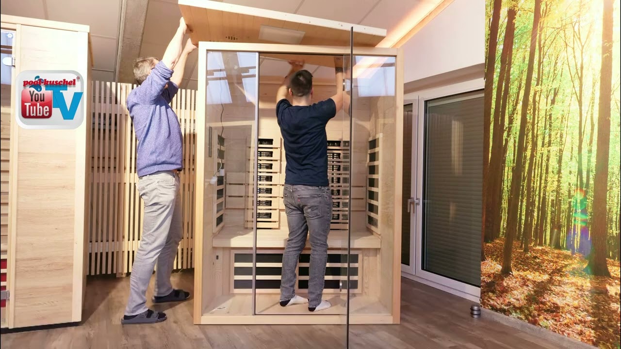Montage-Anleitung VITALhome Infrarotkabinen