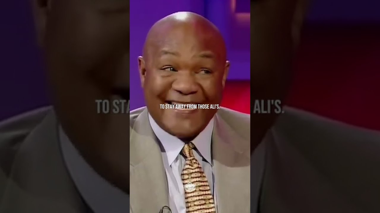 George Foreman has huge respect for Muhammad Ali