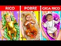 RICO VS POBRE EN LA CÁRCEL | Geniales Trucos de Embarazo e Ideas para Padres por 123 GO! Series