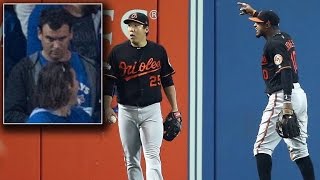 Officials say this time one toronto blue jays fan went a little too
far. during an mlb wild card game against the baltimore orioles,
journalist ken pagan, 41...