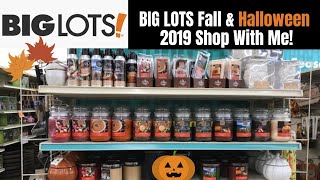 BIG LOTS Fall & Halloween Decor 2019 Shop With Me!