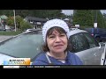 Extreme weather in the Inland Empire with hail in Crestline