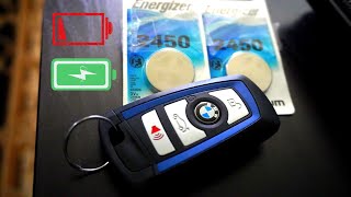 BMW 4 Series F32 435i Key Fob Battery Replacement