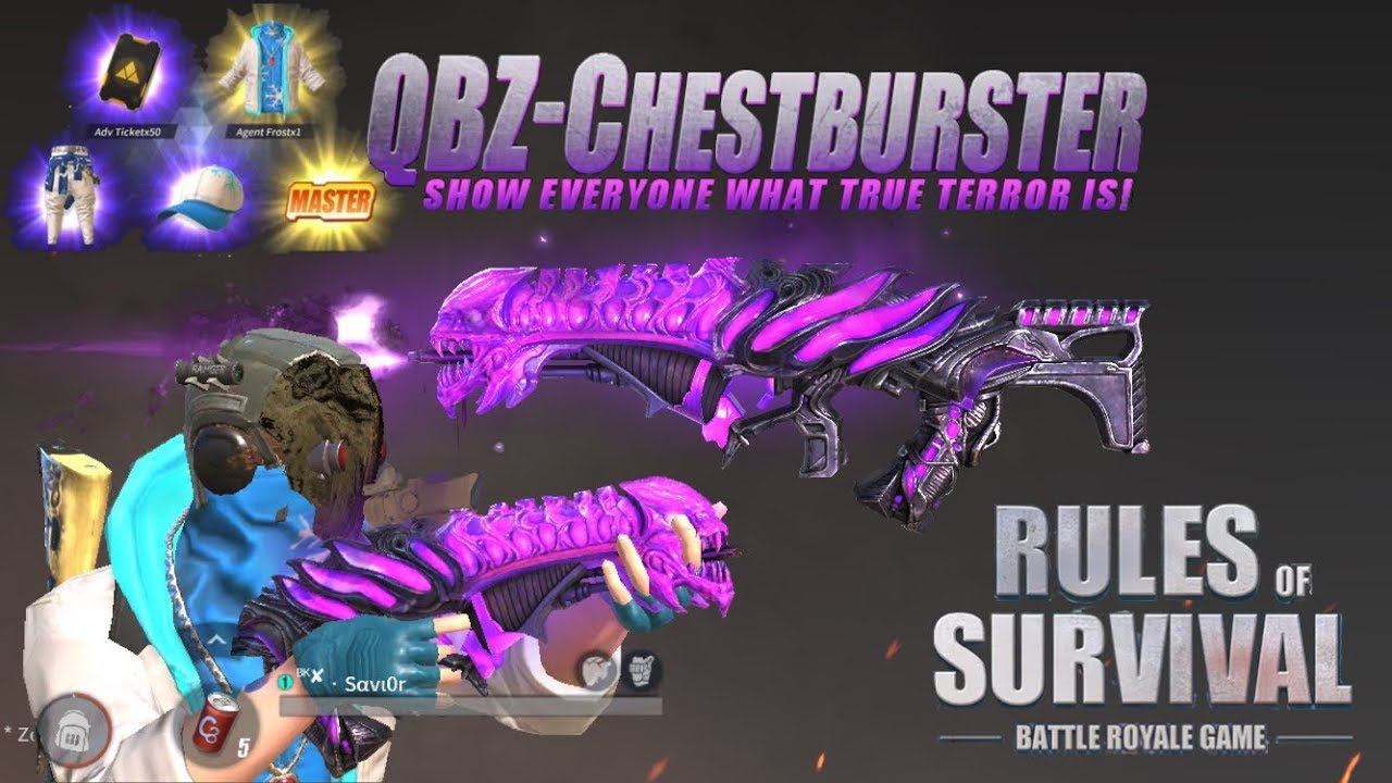 Rules of Survival: Season 4 and Buying my first animated gun skin!