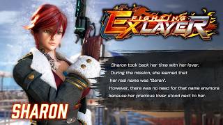 Fighting EX Layer - Arcade Mode: Sharon
