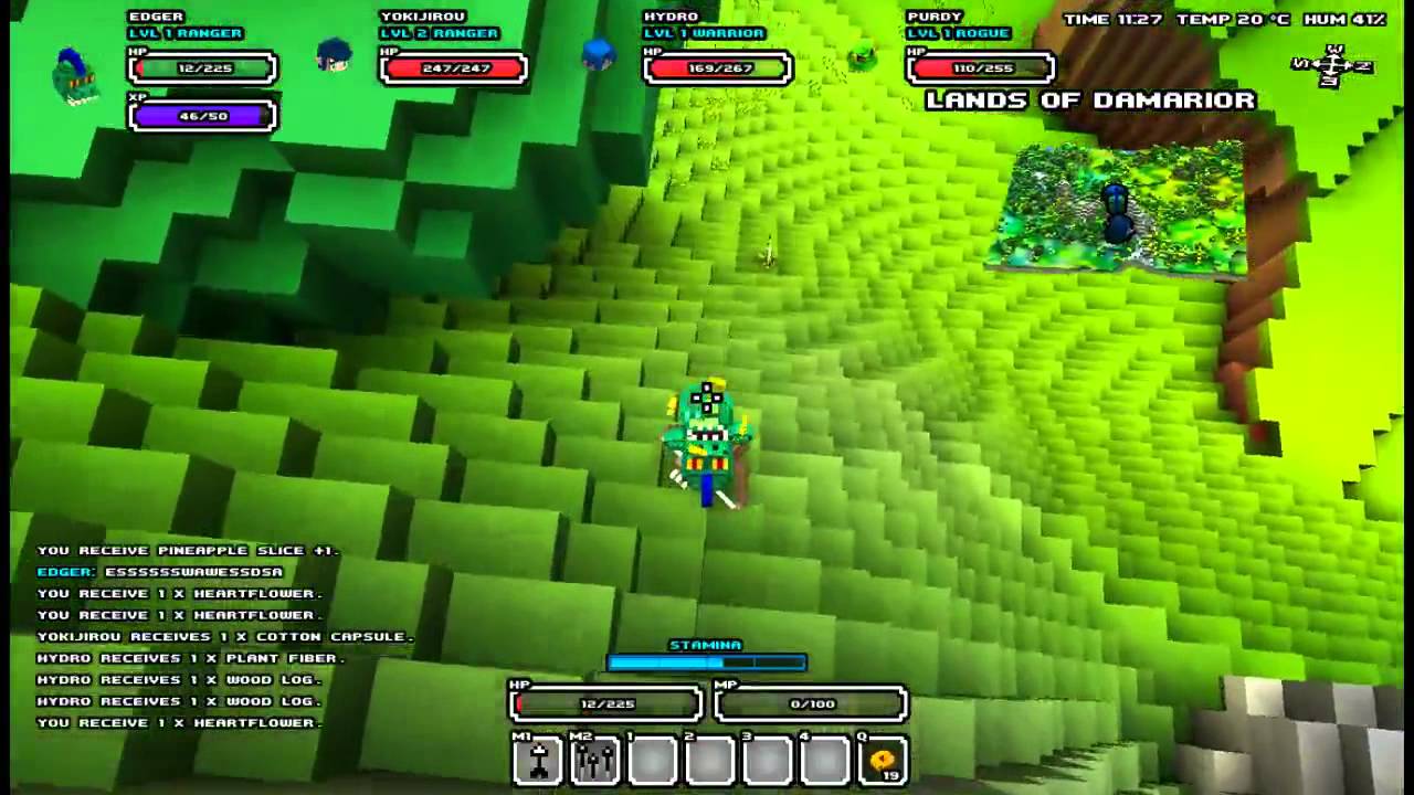 Cube World Multiplayer With 1upTV!