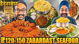 Best Tawa Fried Fish & Legendary Fish Biryani in Hyderabad | Ultimate Hyderabad Non-Veg Food Tour
