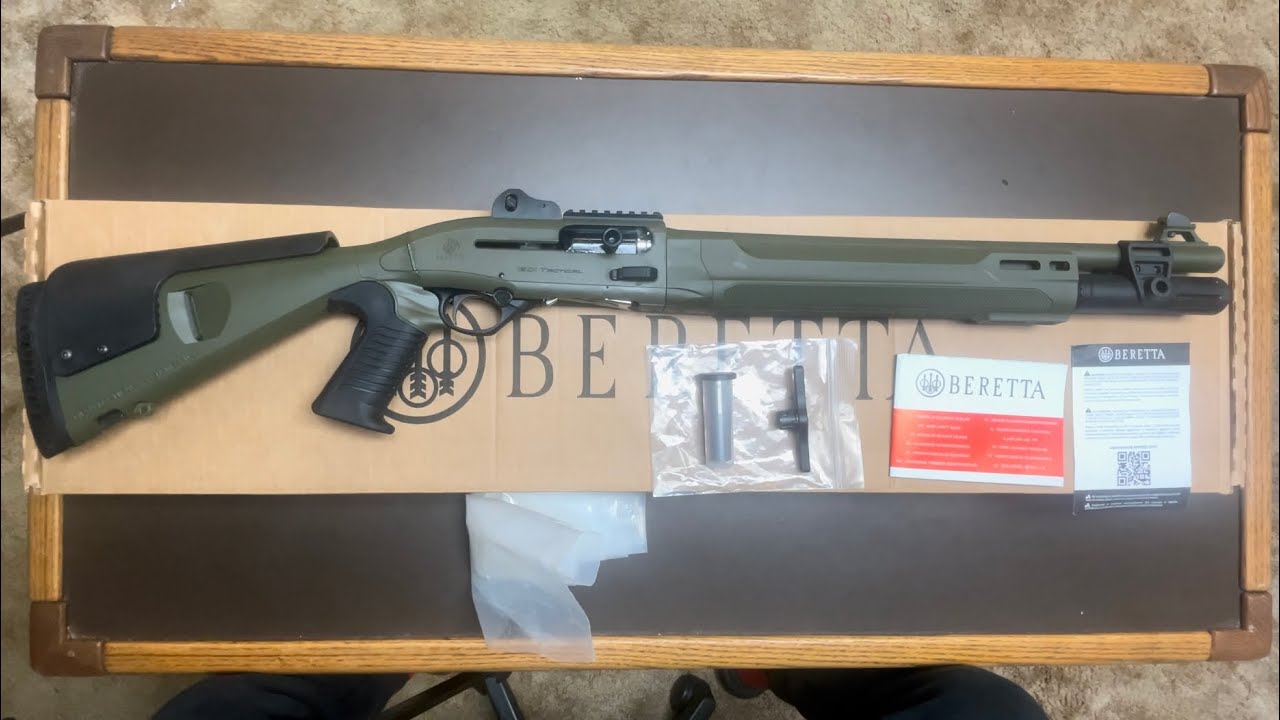 Beretta 1301 Tactical Mod 2 Review | OD Green Pistol Grip 12 Gauge Shotgun
