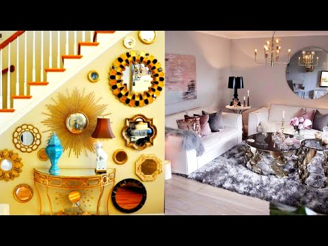latest-wall-mirror-for-living-rooms-&-hallways-2020-||-best-wall-mirror-decorating-trends