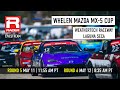 Mazda mx5 cup 2024  round 5  weathertech raceway laguna seca  livestream