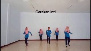 Senam aerobik (pemanasan,inti, pendinginan)