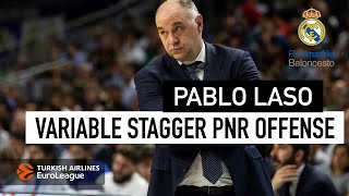 Laso / Real Madrid | Variable Stagger PnR Offense | Euroleague 2020-21 screenshot 4