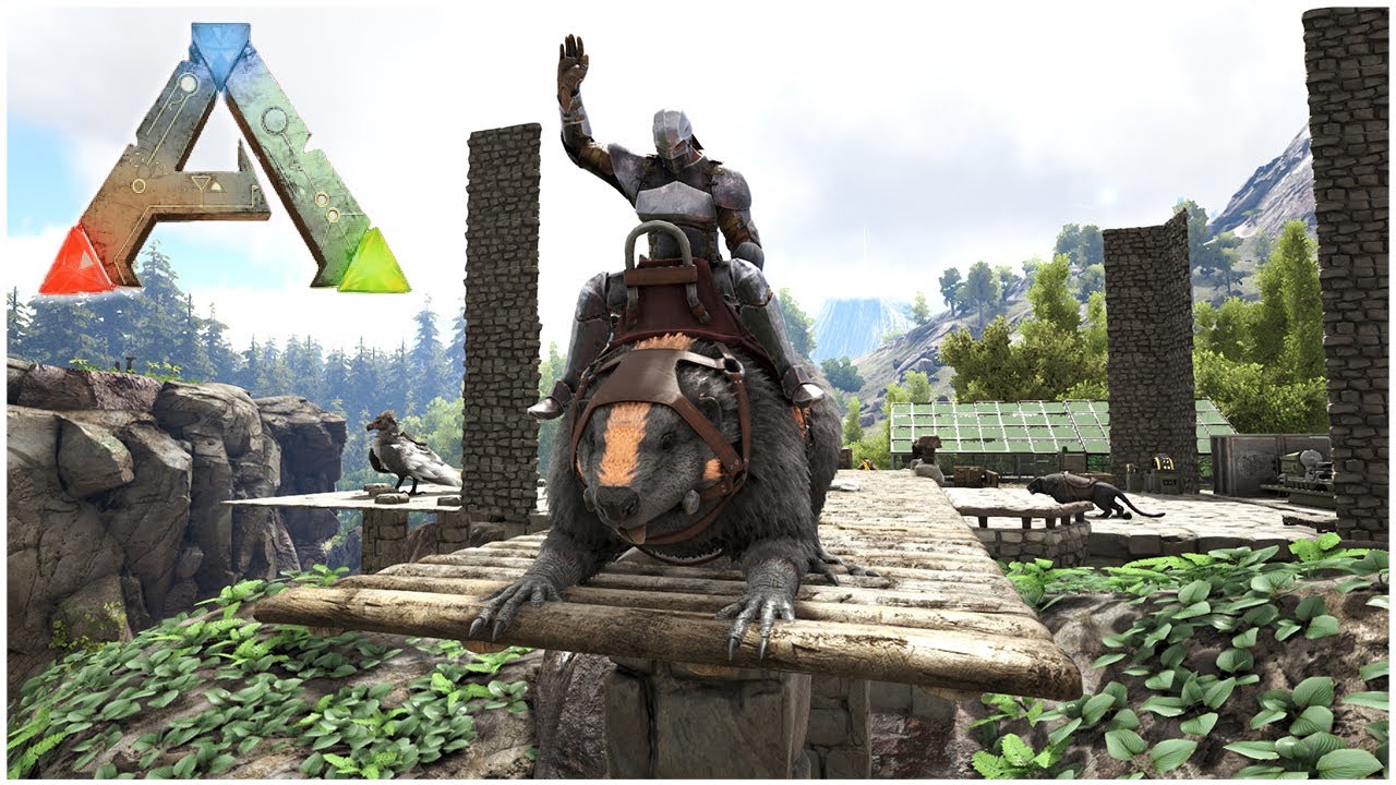 Ark: Survival Evolved - Getting Two Beavers and Wood (Gameplay | E18