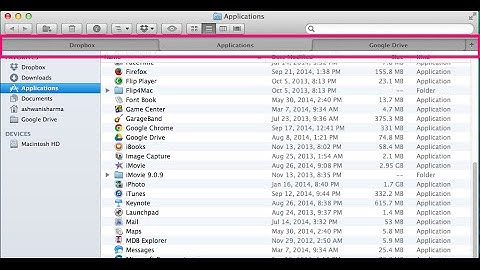 How to open multiple Finder tab on mac