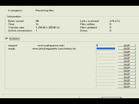 offline browser tutorial 1.avi