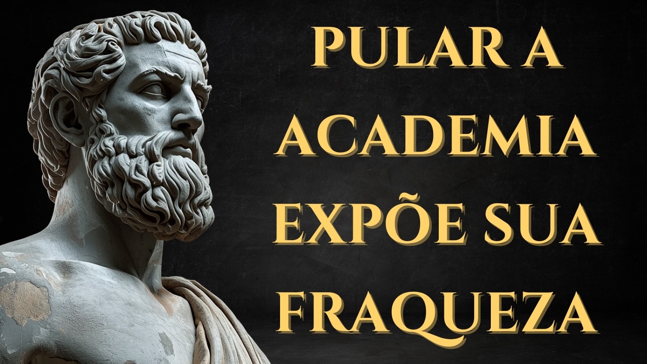 Se você pula a academia, isso revela sua fraqueza mental | Estoicismo