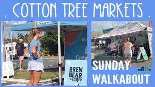 Cotton Tree Markets - Sunday Morning Seaside Walkabout In Maroochydore, Queensland, Australia