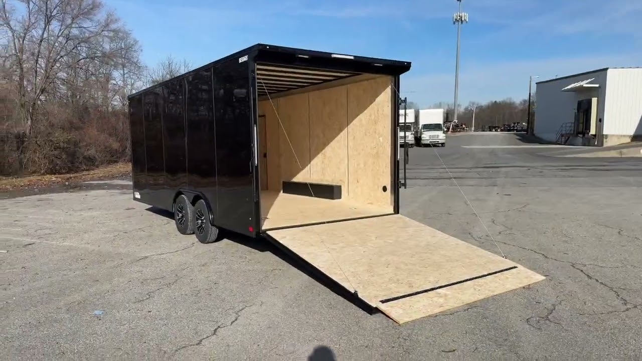 The all new ITI Cargo Enclosed Car Hauler.