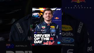 Max is Driver of the day #AustralianGP 🇦🇺 #AusGP 🇦🇺 #F126 #F1  #MiamiGP 🇺🇸