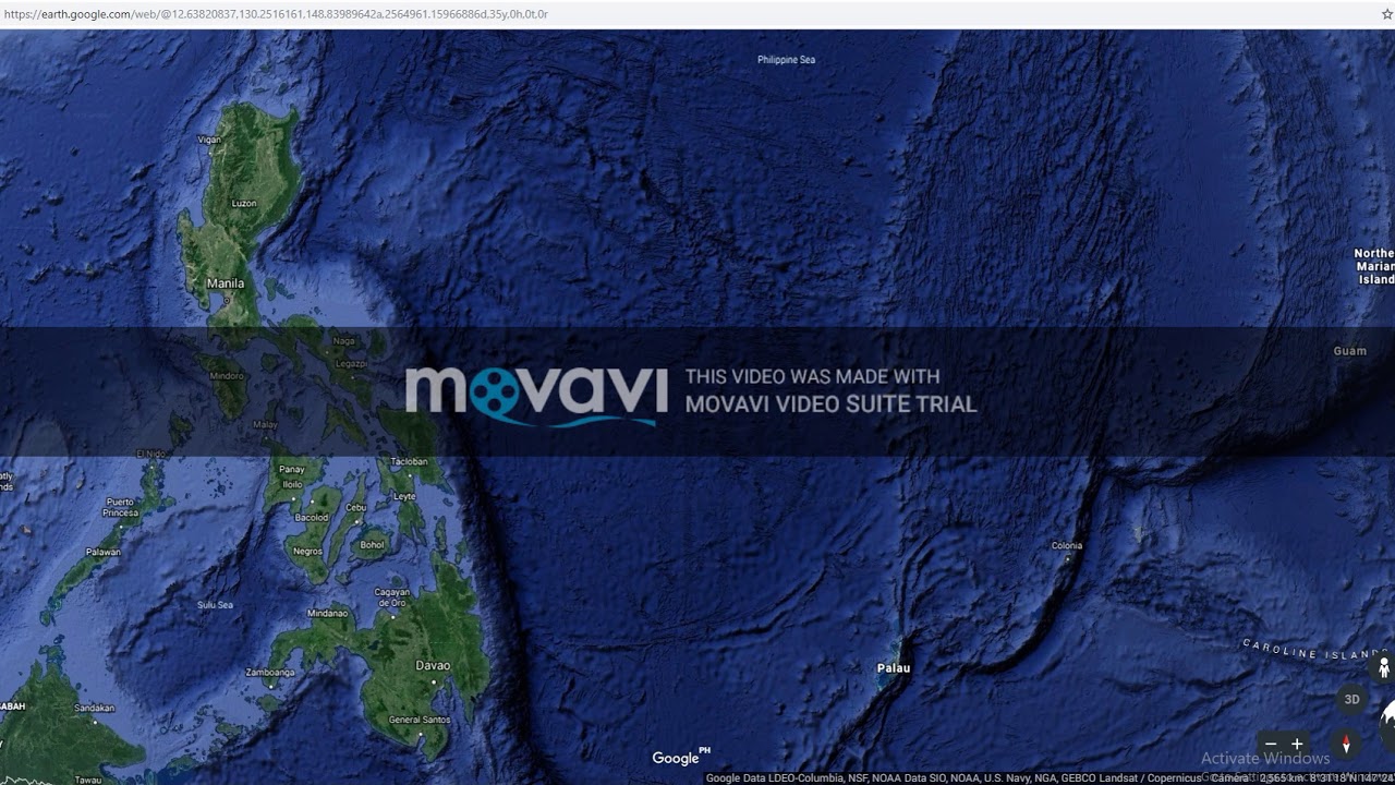 PH to GUAM Google Earth May 29 2019 A YouTube