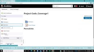 Code Coverage Job Automation using Jenkins- DevOps Workshop