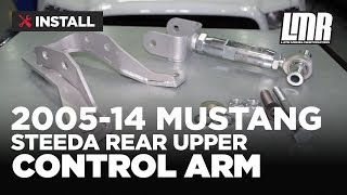 Mustang Steeda Adjustable Rear Upper Control Arm Install (05-14 All) Wealth