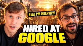 Google PM Interview Prep: How He Got Hired in 2026 (Real Case Question)