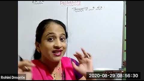 BMC EDU ENG 10/MATHEMATICS 1/PROBABILITY Part 2/ROHINI DMONTE